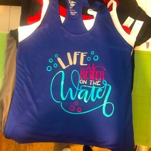 Tank top life is better on the water